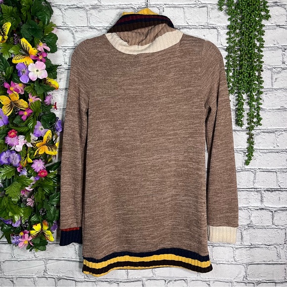 ~💙2/$40💙12pm by Mon Ami Cowl Neck Pullover Sweater Size Small - Picture 8 of 14